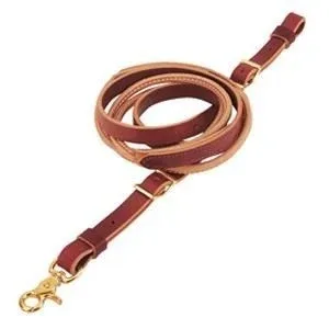 Weaver Harness Latigo Round Roper Reins 3/4x8