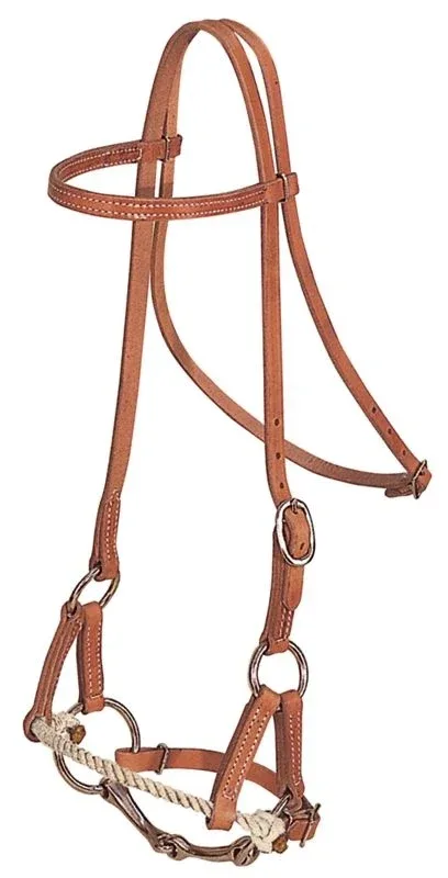 Weaver Harness Leather Single Rope Half Breed