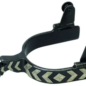 Weaver Ladies German Silver Chevron Trim Spur