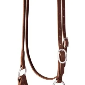 Weaver Latigo Leather Single Rope Side Pull