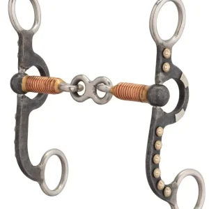 Weaver Leather 4 5/8in Pony 3-PC Dogbone Mouth Bit