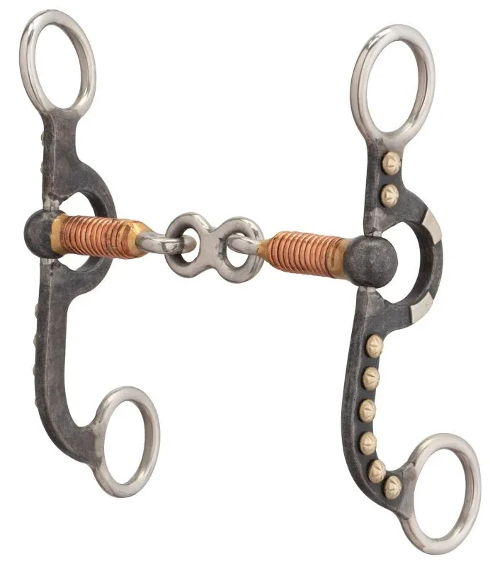 Weaver Leather 4 5/8in Pony 3-PC Dogbone Mouth Bit
