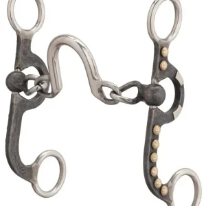 Weaver Leather 4 5/8in Pony Chain Mouth with Port Bit