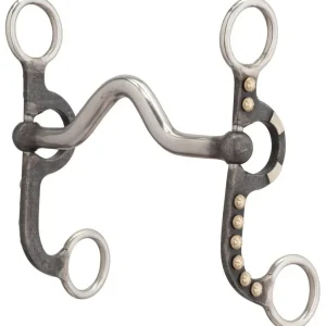 Weaver Leather 4 5/8in Pony Medium Port Mouth Bit