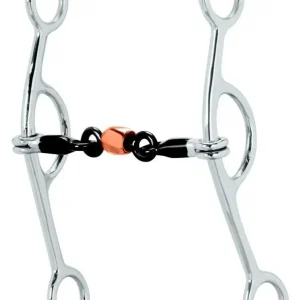 Weaver Leather Gag Bit With Copper Roller 5