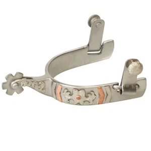 Weaver Leather Ladies Floral Chevron Spurs