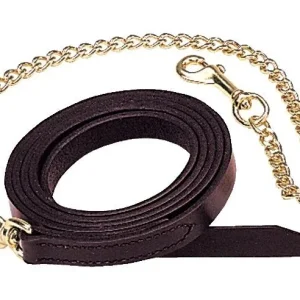 Weaver Leather Lead with Stud Chain
