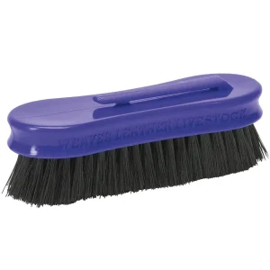 Weaver Leather Leather Pig Face Brush Purple