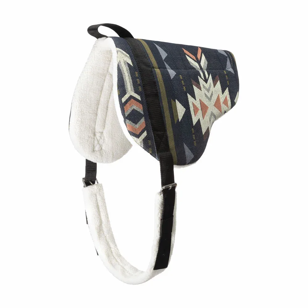 Weaver Leather Santa Fe Navy Fleece Lined All Purpose Bareback Pad