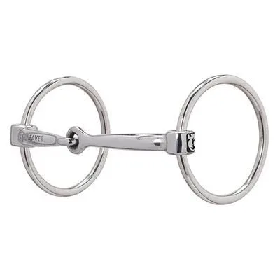 Weaver Leather SS Ring Snaffle Bit