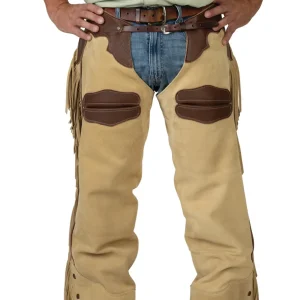 Weaver Premium Western Leather Chaps