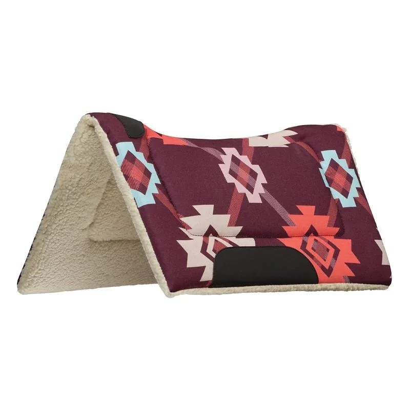 Weaver Print Fleece Pony Saddle Pad - Image 2