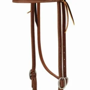 Weaver ProTack Browband Headstallwith Buckle Bit E