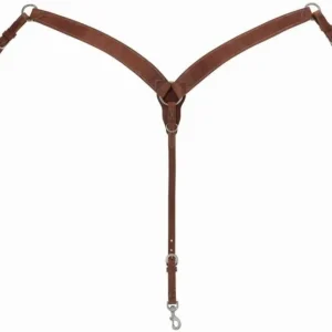 Weaver Protack Contoured Breast Collar Russet