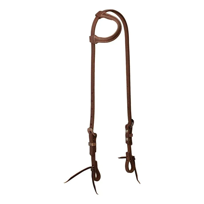 Weaver Protack Salt Heel SL/Ear Headstal 5/8in