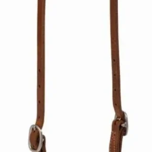Weaver Protack Sliding Ear Headstall 5/8 Russet