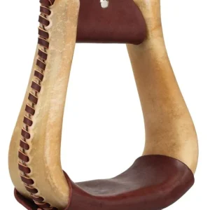 Weaver Rawhide 3 1/4in Neck Bell Stirrups
