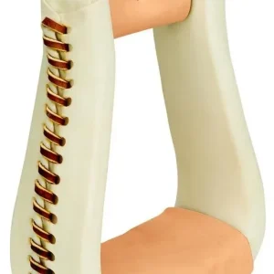 Weaver Rawhide Covered Roper Stirrups 5 W 3 Neck