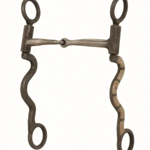 Weaver S Shank Horse Bit with Long 8-1/4" Cheeks