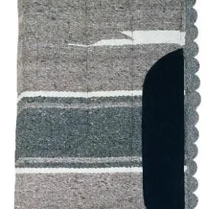 Weaver Scalloped Felt Lined Navajo Saddle Pad