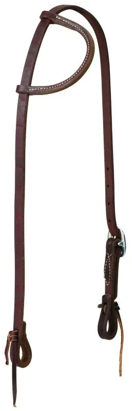 Weaver Slide Ear Stainless Buckle Headstall 5/8in