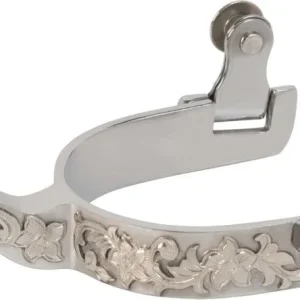 Weaver SS Ladies Spurs German Silver Floral Trim