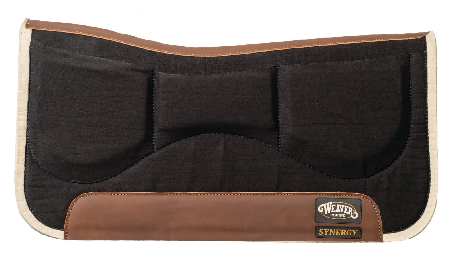 Weaver Steam-Pressed Felt Shim Saddle Pad - Image 2