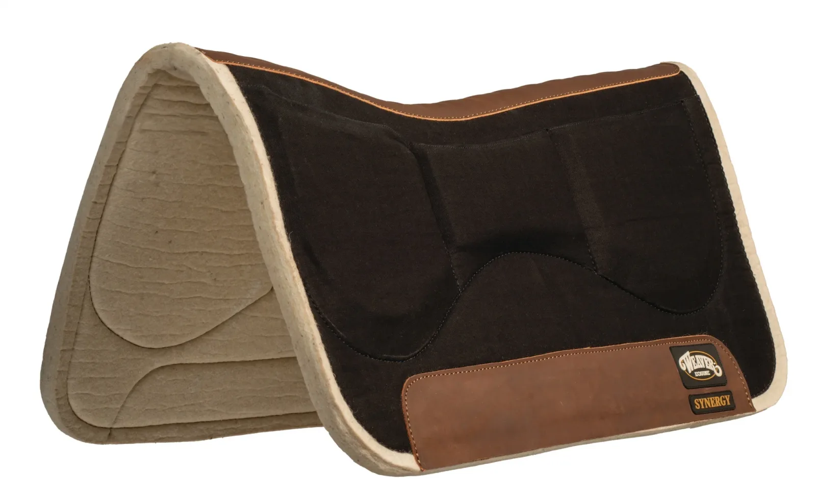 Weaver Steam-Pressed Felt Shim Saddle Pad