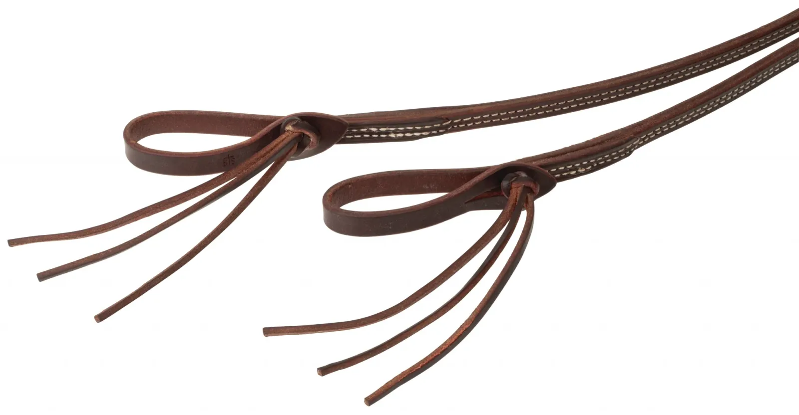 Weaver STS Ranch Signature Tack Leather Split Reins with Pineapple Knot - Image 2