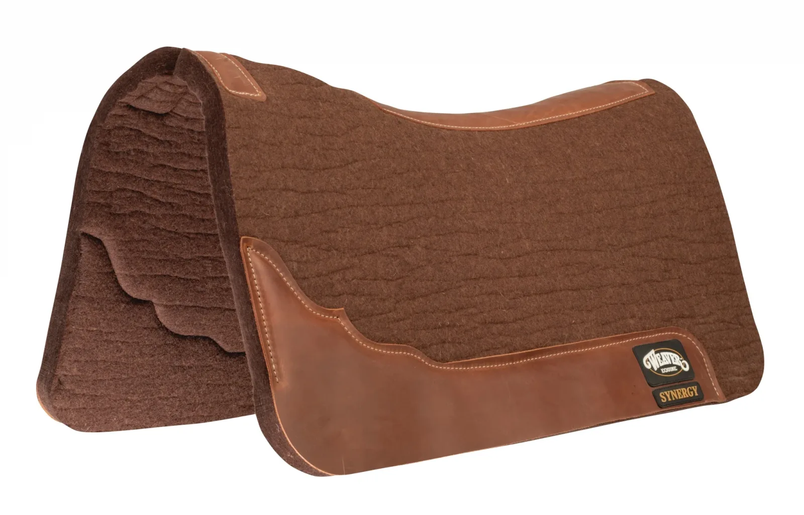 Weaver Synergy Deep Contour Steam Pressed 100% Merino Wool Felt Performance Saddle Pad - Image 2