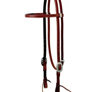 Weaver Synergy Lined Headstall with Floral