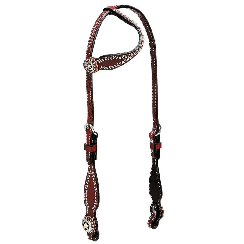 Weaver Texas Star Single Ear Headstall