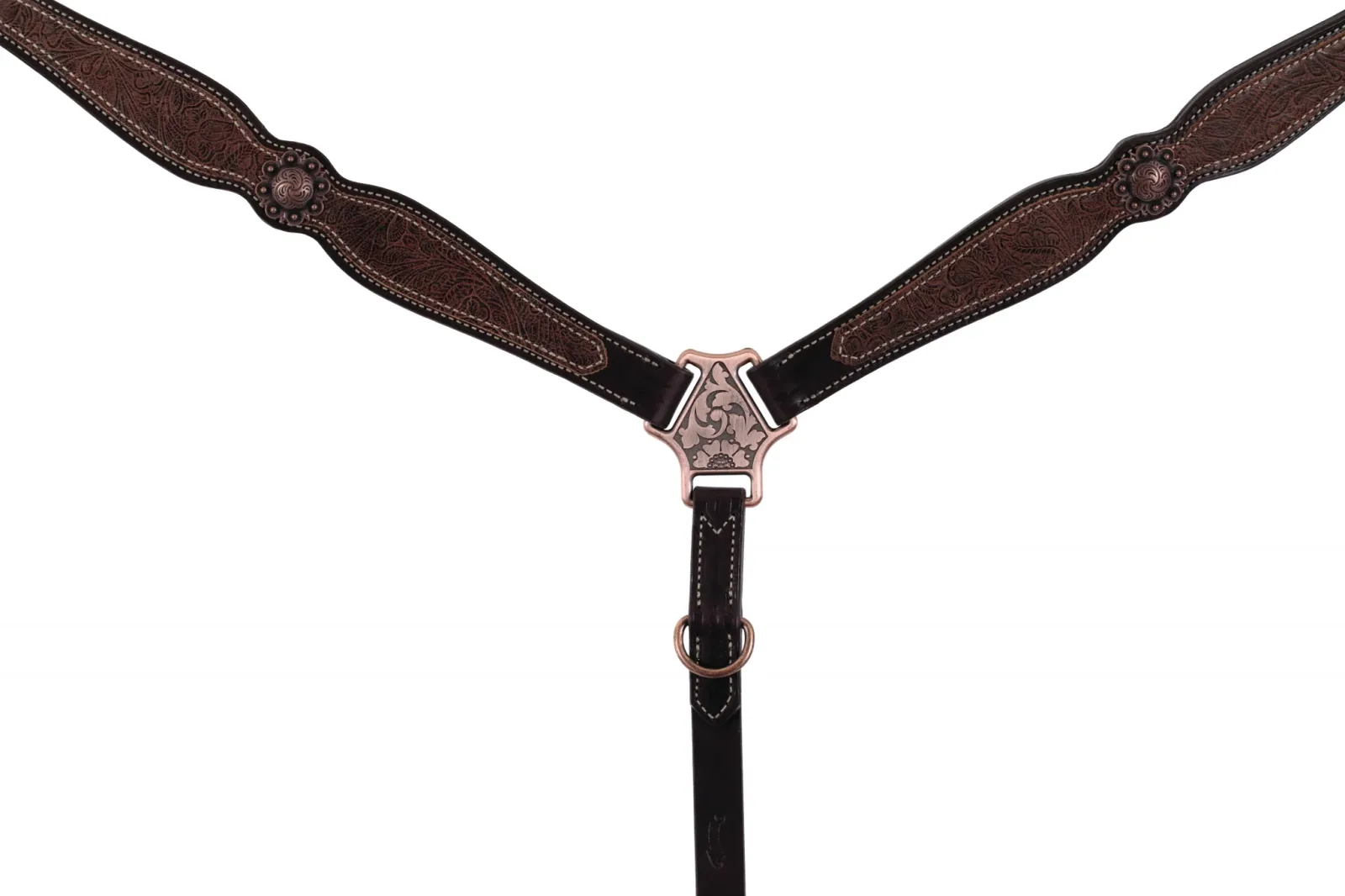 Weaver Western Floral Scalloped Breast Collar - Image 2