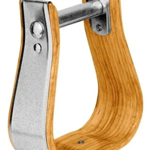 Weaver Wooden Visalia Stirrups 3 Neck 5 1/4 Wide