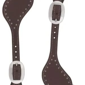 Weaver Working Tack Spur Straps With Spots