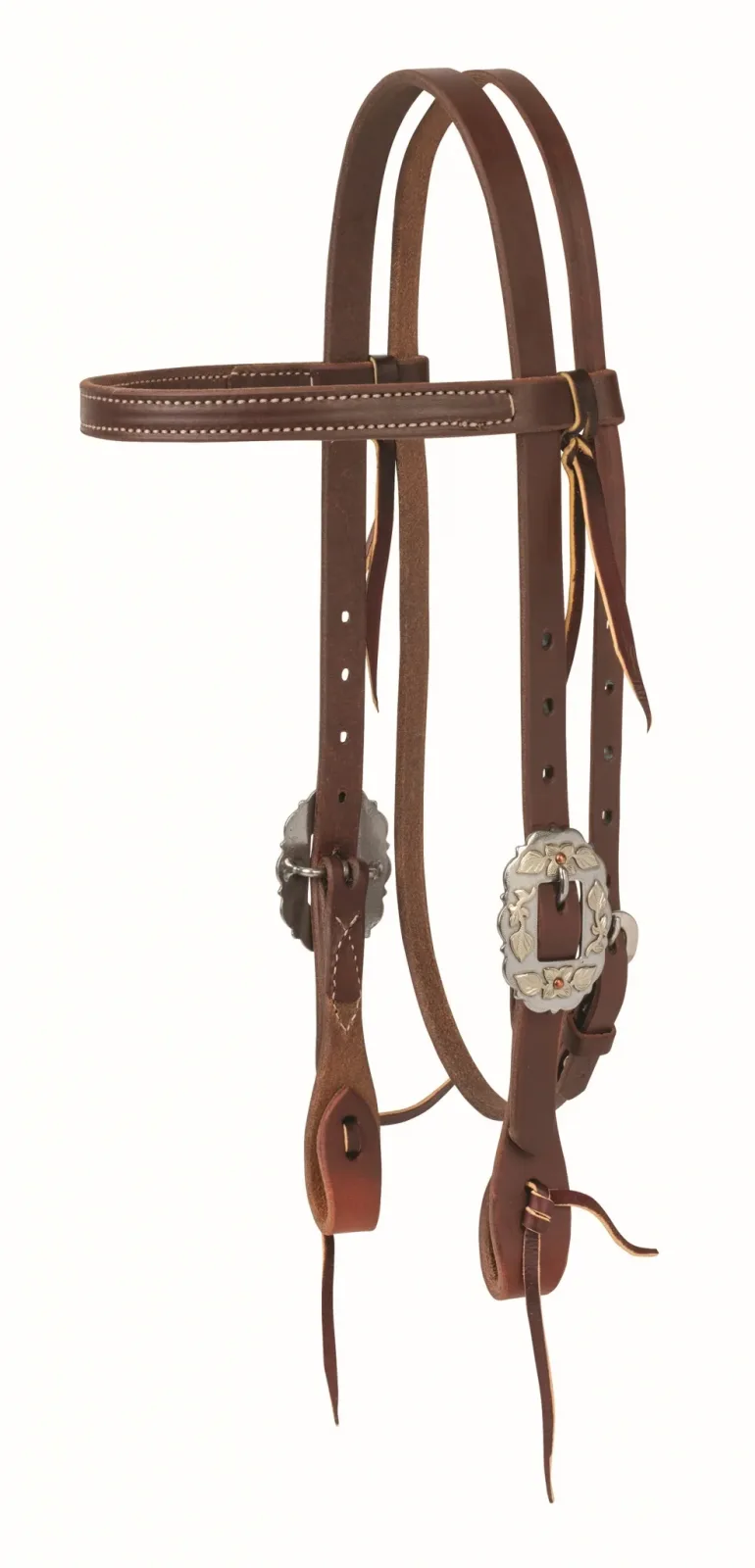Weaver Working Tack Straight Browband Headstall - Image 2