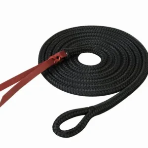 Weaver Yacht Braided Lead With Loop 10ft Black