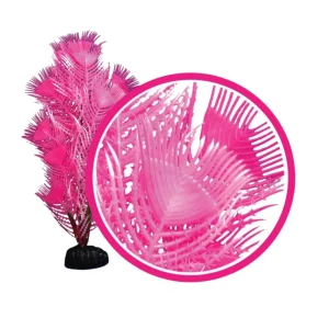 Weco Products Dream Series Princess Feather Aquarium Plant, Pink, 9 in