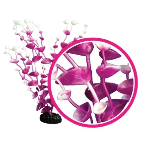 Weco Products Dream Series Tulips Aquarium Plant Magenta, 12 in