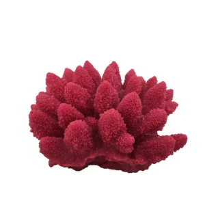 Weco Products South Pacific Coral Acorapora Humilis Ornament Rose, Small