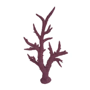 Weco Products South Pacific Coral Staghorn Tall Ornament Purple, Medium