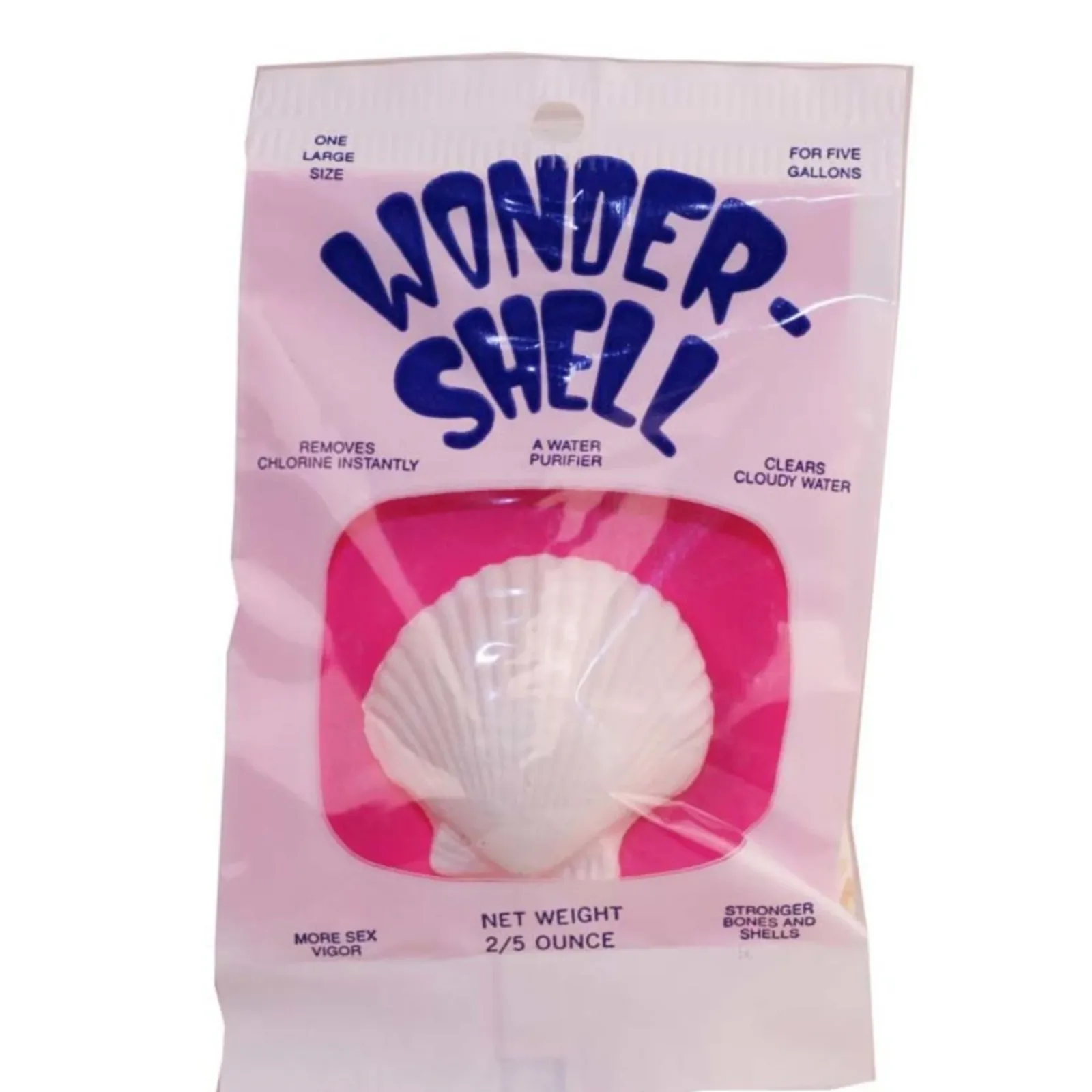 Weco Products Wonder Shell Natural Minerals Water Conditioner Large