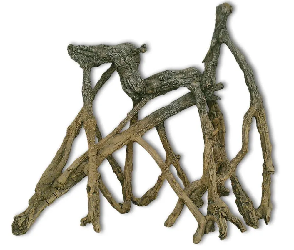 Weco Wecorama Aquarama Mangrove Roots Grey/Brown 12.6in MD