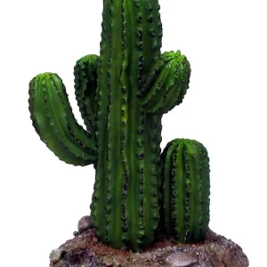 Weco Wecorama Badlands Saguaro Cactus Terrarium Ornament Brown, Green 5.6 in Short