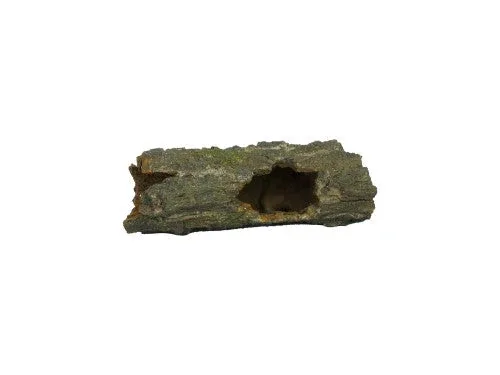 Weco Wecorama Sleepy Hollows Mossy Log Terrarium Ornament with Hollow Brown/Green SM - Image 2