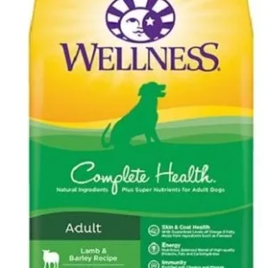 Wellness Complete Health Natural Lamb & Barley Recipe Dry Dog Food