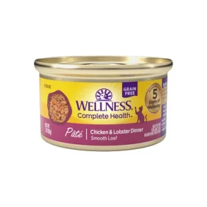 Wellness Complete Health Pate Chicken & Lobster Canned Cat Food