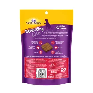 Wellness Rewarding Life Beef & Turkey Recipe Dog Treats, 6 oz. Bag