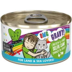 Weruva BFF OMG Gravy! Chicken & Lamb Selfie Cam! Dinner in Gravy Canned Cat Food
