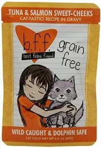 Weruva Bff Tuna & Salmon Sweet Cheeks 3oz. Pouch {L-x} 784222 - Image 2